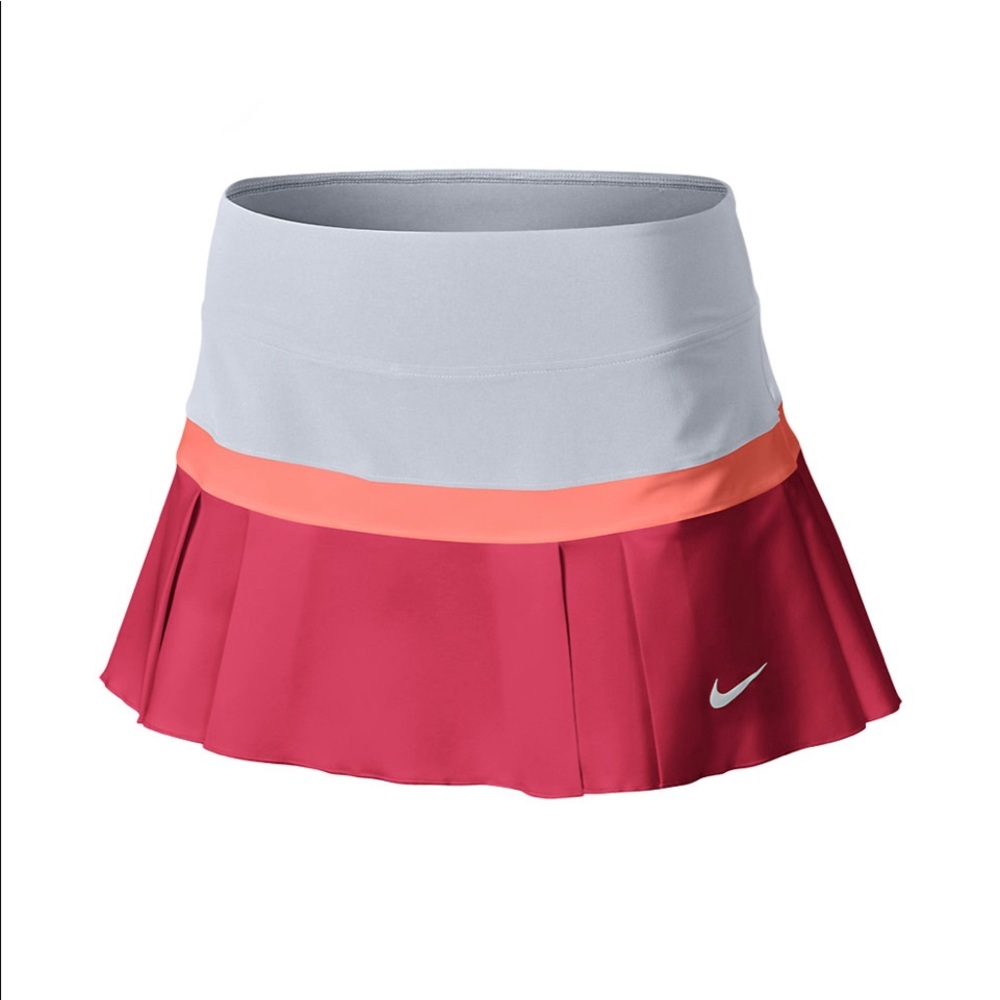 NIKE DRI-FIT WOVEN PLEATED SKIRT L